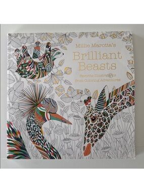 Millie Marotta's Adult Coloring Book Brilliant Beasts